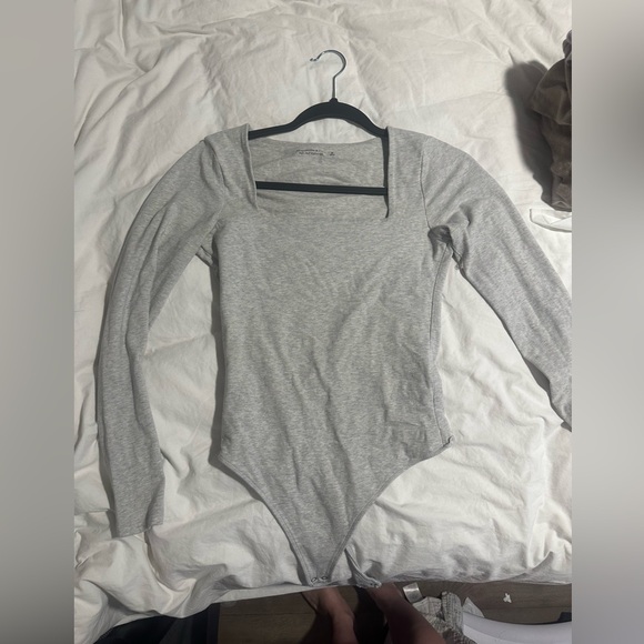 Abercrombie squareneck long sleeve bodysuit - Picture 1 of 1